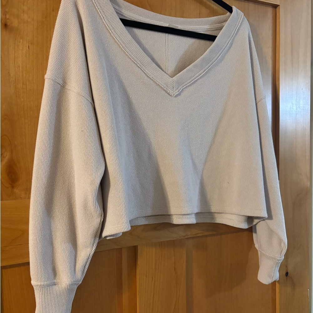 Gilly Hicks Cream Knit Sweater and Pants